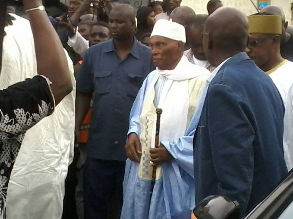 Photos – Abdoulaye Wade chez Khalifa Sall