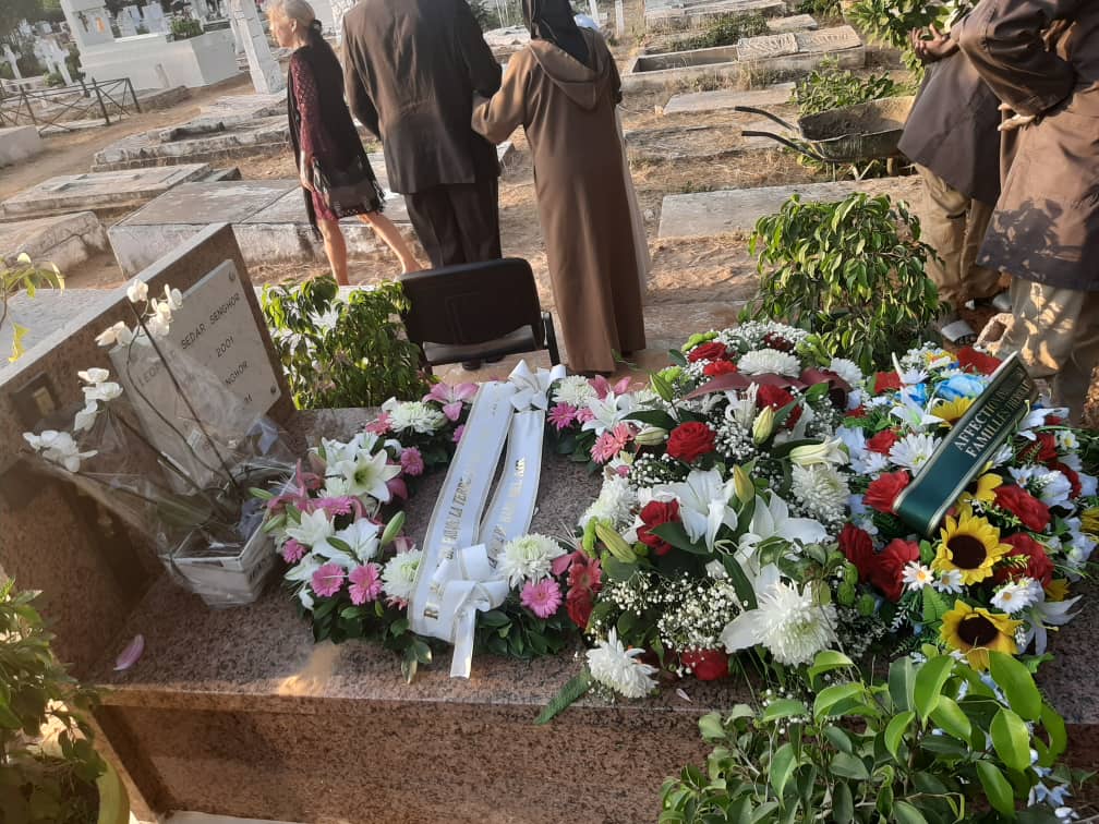Photos- Cimetière de Bel Air : Colette Hubert repose désormais à côté de Léopold Senghor