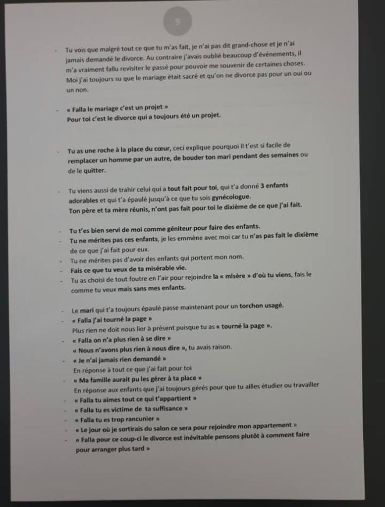 Drame à Sacré Cœur: la lettre posthume du Dr Falla Paye a été publiée