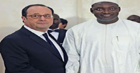 France / Gambie : Visite officielle. Barrow s'envole pour la France
