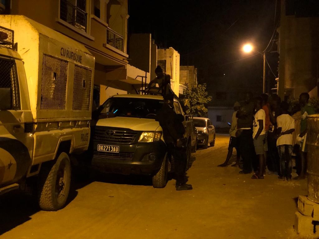 [Photos-Vidéo] Cybercriminalité : Vaste coup de filet de la police à Rufisque
