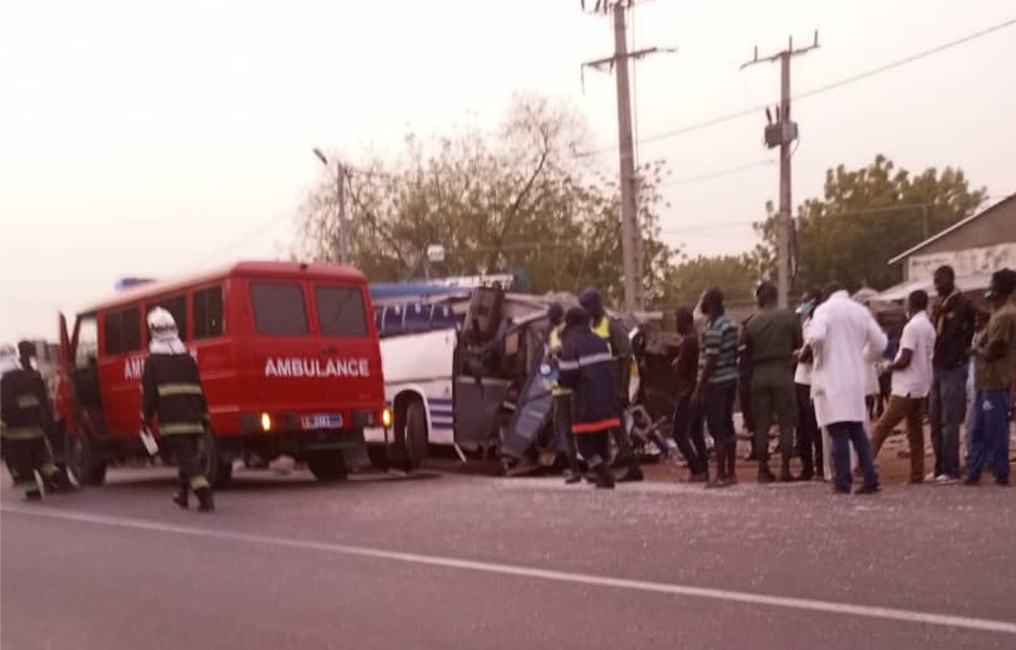 Urgent- [Photos] Kaffrine : Un accident fait plusieurs morts dont l’adjoint au maire de…