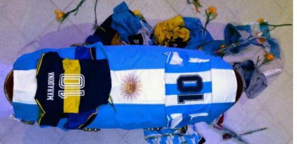 Diego Maradona enterré ce jeudi, au lendemain de sa mort