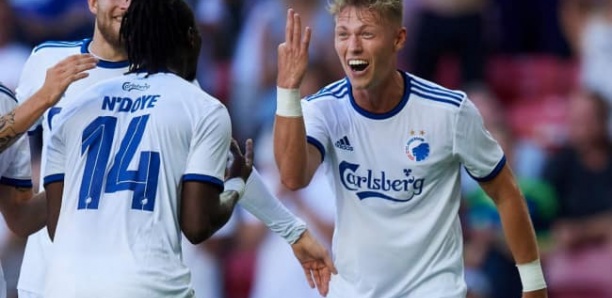 Dame Ndoye marque et offre au FC Copenhague l' Europa League