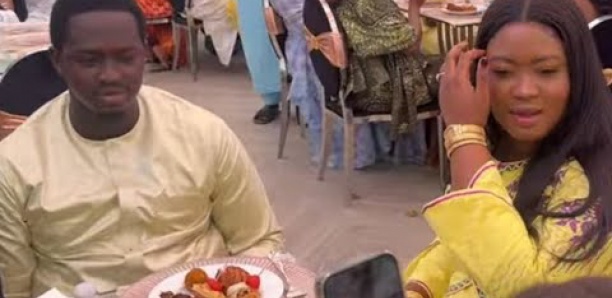 Les belles images de la fille de Aziz Ndiaye et son époux à Tivaouane...