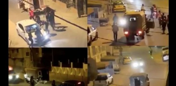 Couvre-feu: Une voiture des forces de l'ordre fonce sur des manifestants, la vidéo écoeure les internautes