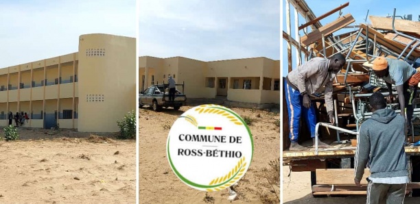 Ross Béthio : Le Maire, Faly Seck, décaisse 16 millions F CFA pour équiper le lycée en tables bancs