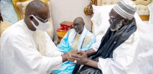 Touba : Khalifa Sall reçu par Serigne Mountakha Mbacké