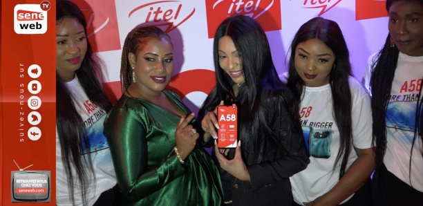 Itel mobile Sénégal: Lancement du nouveau modèle "A58 series"