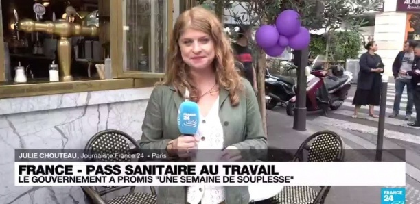 [Vidéo] France : Passe sanitaire obligatoire ce lundi pour 1,8 million de salariés