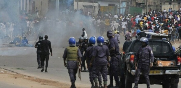 Patte d'oie : Des gaz lacrymogènes tirés sur le convoi d'Ousmane Sonko