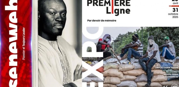 Première Ligne : suivez en direct le vernissage de l’exposition de Abdou Karim Ndoye