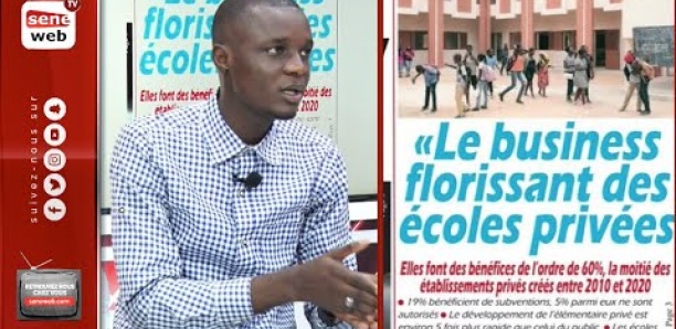 Zoom sur le business florissant des écoles privées au Sénégal