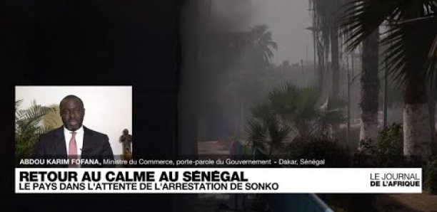 Sénégal : après les violences, "chacun doit prendre ses responsabilités" selon le ministre Fofana