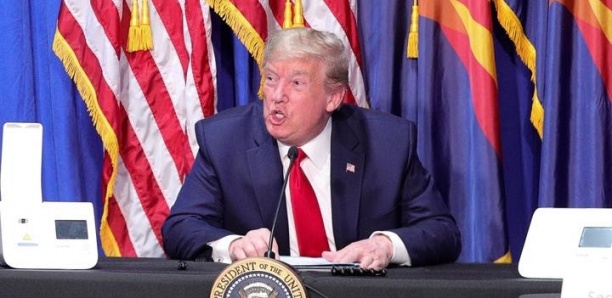 Covid-19 : en Arizona, Donald Trump appelle à relancer l'économie coûte que coûte