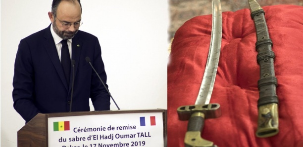 Édouard Philippe à Dakar : "J'ai un lien particulier avec les sabres"
