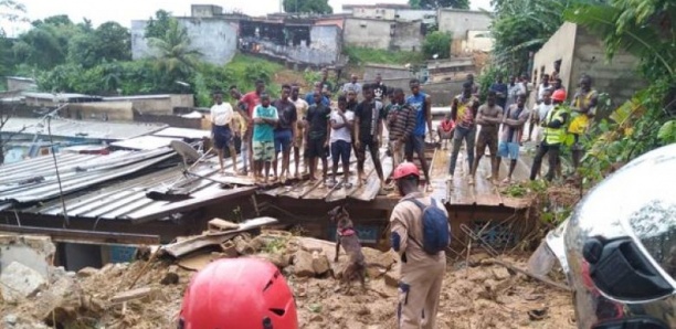 Côte d'Ivoire: six morts à Abidjan dans un éboulement après de fortes pluies