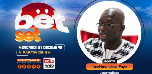 [CICES] Suivez votre émission matinale Bet Set du 21 Décembre 2022 Invité Ibrahima Lissa Faye