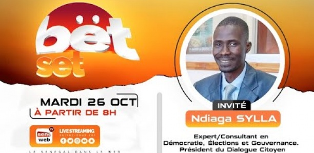 Revivez votre émission matinale Bet Set du 26 Octobre 2021 Invité Ndiaga Sylla