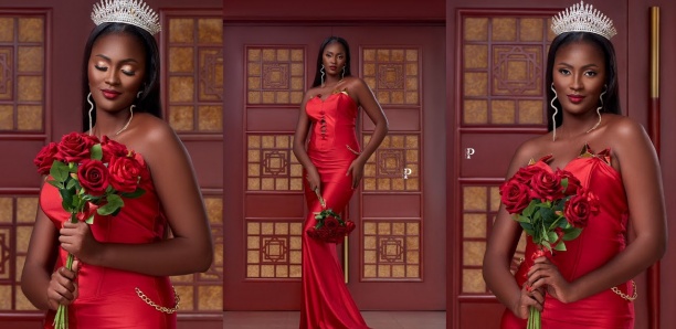 Saint-Valentin : Miss Sénégal dévoile sa sublime silhouette