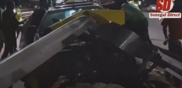 Accident - Un taximan en état d' ivresse percute les barrières du pont foire