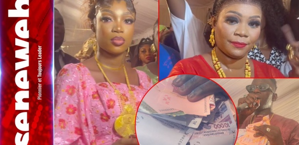 Incroyable Babacar bongo explose le baptême,Daba Séye et sa fille lui offrent presque 500.000