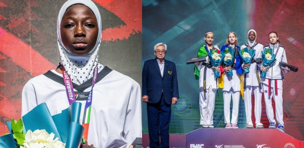Championnats du Monde Cadettes de Taekwondo : La Sénégalaise Tening Faye (15 ans) entre dans l'histoire
