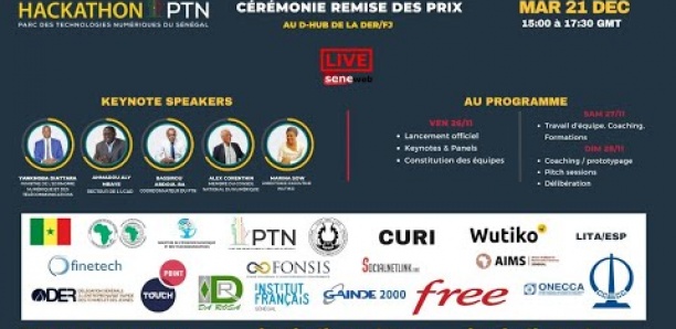 Revivez la cérémonie de remise des prix du Hackathon du PTN