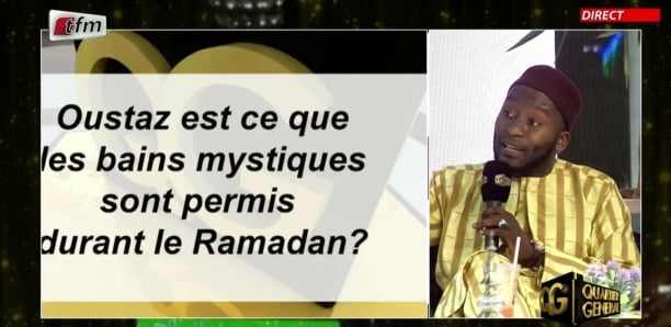 Est-ce que les bains mystiques sont permis durant le ramadan ? La réponse avec Oustaz Modou Fall