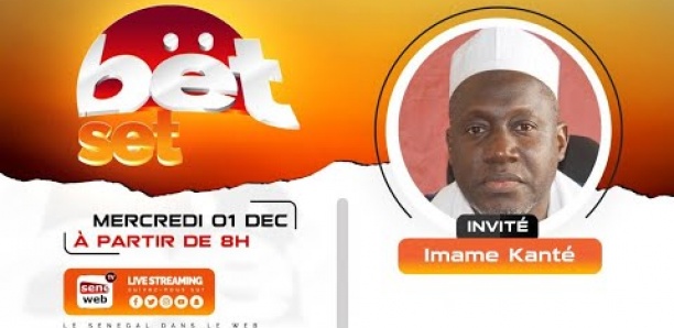 Suivez votre émission matinale Bet Set du 1 Décembre 2021 Invité Imam Kanté