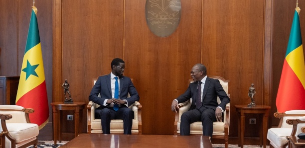 Bénin : Patrice Talon et Diomaye Faye scellent leur amitié à Cotonou