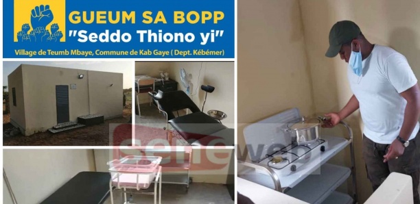 [Photos] Opération "Seddo Thiono Yi" : Bougane Guèye "modernise" la maternité  de Teumb Mbaye