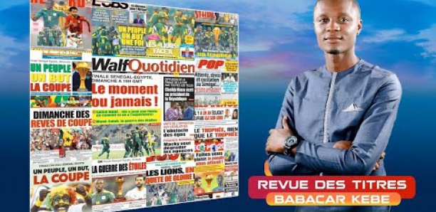Revue des Titres du 23 Fevrier 2023 avec Babacar Kébé