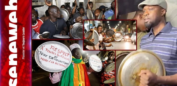 Suivez les temps forts du Concert casseroles de Pastef