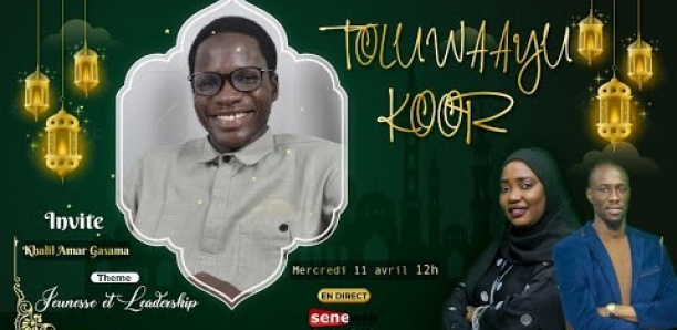 Revivez votre émission tolluwaayu korr du 13 Avril 2022 avec Khalil Amar Gassama