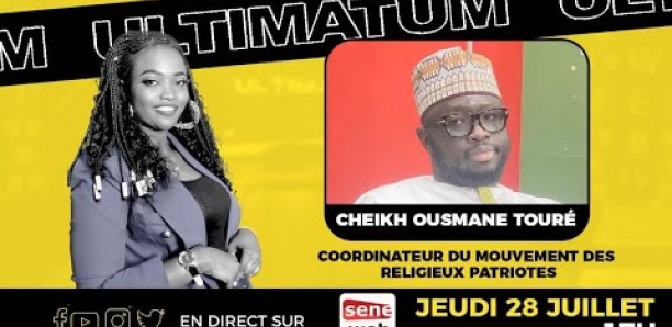 Revivez Cheikh Ousmane Touré ( mouvement des religieux patriotes ) dans votre émission Ultimatum