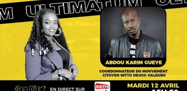 Revivez votre émission Ultimatum avec Abdou Karim Gueye Xrum XaX