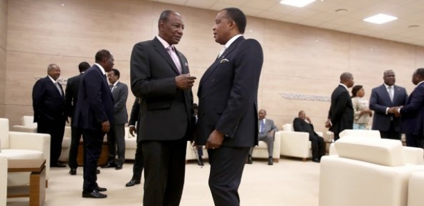 Denis Sassou Nguesso, médiateur entre Alpha Condé et Umaro Sissoco Embaló