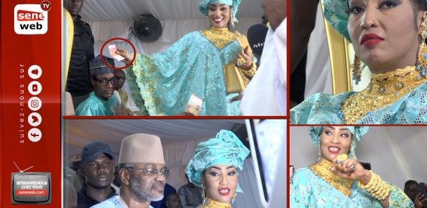 Magal chez Ngoye Fall : Des billets de Dollar et Euro, Mouhamed Niang gâté par Askia Touré et sa femme