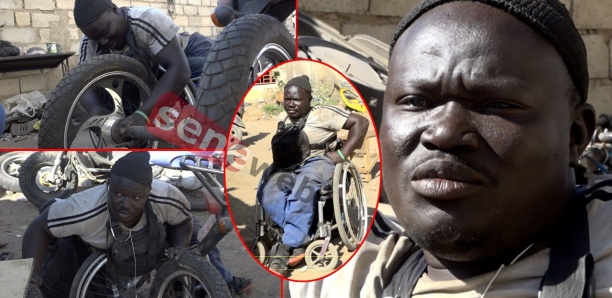 Bassirou Diouf, mécanicien et handicapé moteur : "Ma mère voulait que je devienne mendiant"