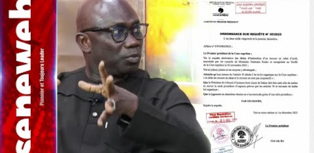 Bassirou Kébé sur l'affaire Sonko: "la décision de la Cour suprême prouve que..."