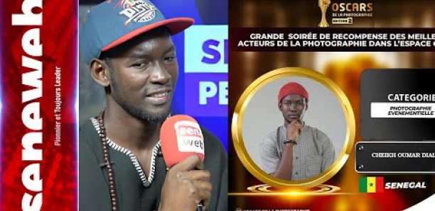 Oscars de la photographie : Le jeune Cheikh Omar Diallo parmi les élus