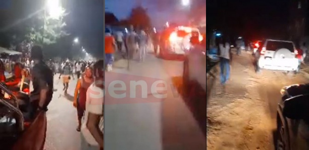 Le cortège de Sonko attaqué à Ziguinchor