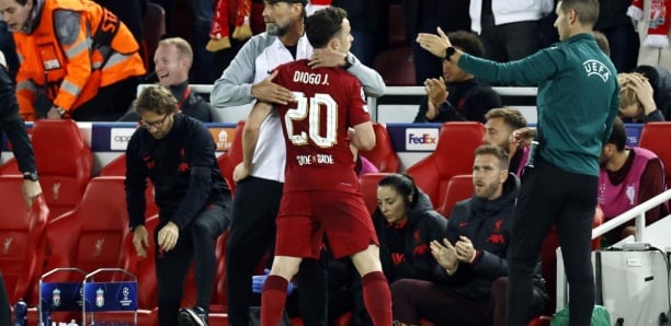 Jürgen Klopp le décès de Diogo Jota: «  je suis dévasté »