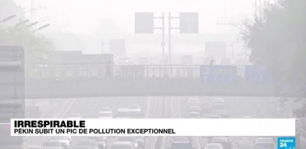 Pic de pollution en Chine: un épisode d'une exceptionnelle gravité