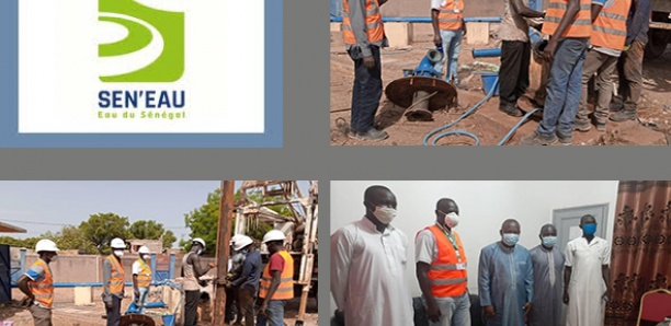 Travaux Sen'eau à Kolda