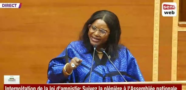 Ousmane Sonko, députée : « Une fois la loi votée, la première chose à faire c'est d'aller prendre Adji Sarr »