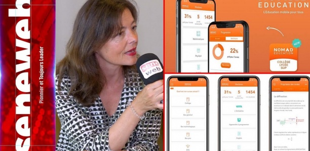 Edutech : Nomad Education de Caroline Maitrot à l'assaut des apprenants sénégalais et africains