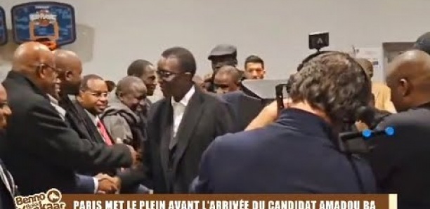 Paris : La diaspora républicaine mobilisée derrière son candidat Amadou Bâ