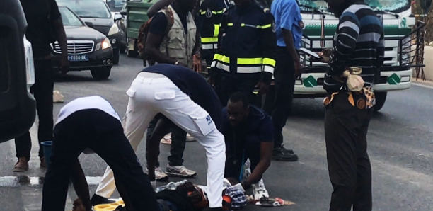 Accident sur la VDN : Une moto Jakarta renverse un piéton